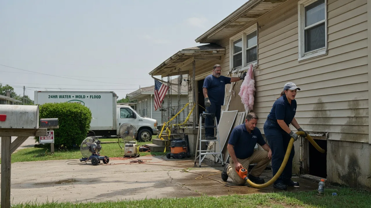 Water Damage Repair in Mathews, VA near me